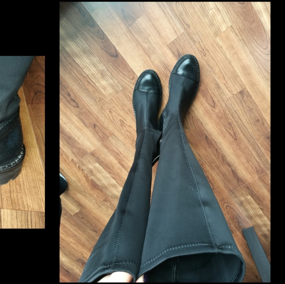 ZARA Over The Knee Boots